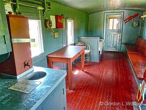 Old Caboose Interior_P1020369-71.jpg - Photographed at the Railway Museum of Eastern Ontario in Smiths Falls, Ontario, Canada.